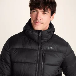 Maloney Mens Wind Resistant Insulated Jacket - Black