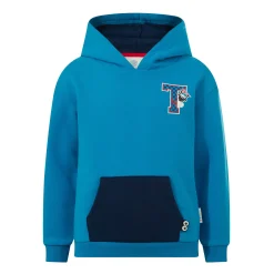 Masham Shaun the Sheep Kids Supersoft Overhead Hoodie - Bondi Blue