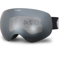 Megeve Cat 3 Lens Goggles - Matt Black/Silver