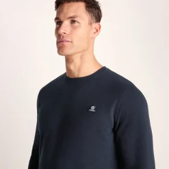 Mellor Mens Supersoft Cotton Rich Sweat - Dark Indigo