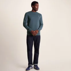 Mellor Mens Supersoft Cotton Rich Sweat - Arctic Blue