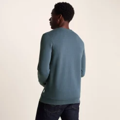 Mellor Mens Supersoft Cotton Rich Sweat - Arctic Blue
