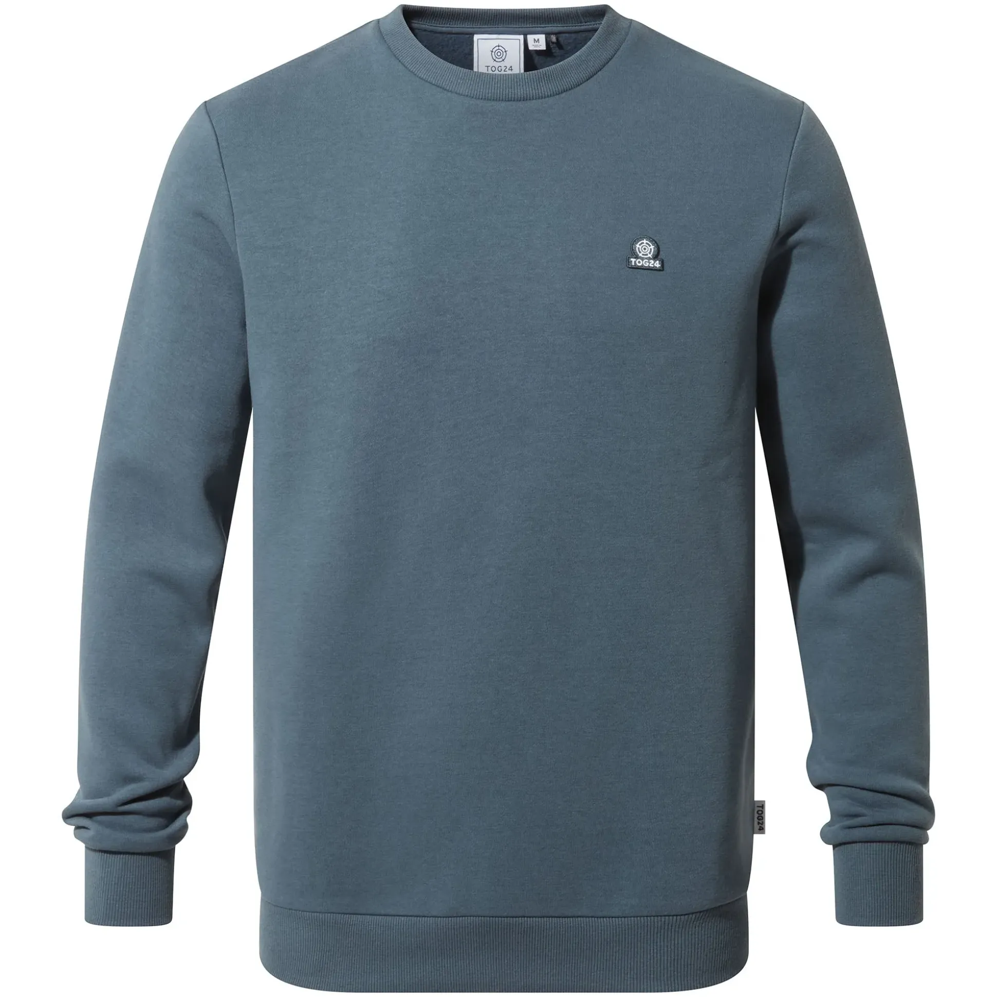 Mellor Mens Supersoft Cotton Rich Sweat - Arctic Blue