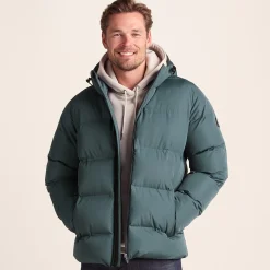 Menka Mens Shower Resistant Insulated Jacket - Graphite
