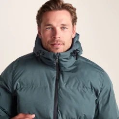 Menka Mens Shower Resistant Insulated Jacket - Graphite