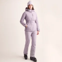 Meribel Womens Performance Waterproof Ski Jacket - Lavender Grey