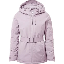 Meribel Womens Performance Waterproof Ski Jacket - Lavender Grey