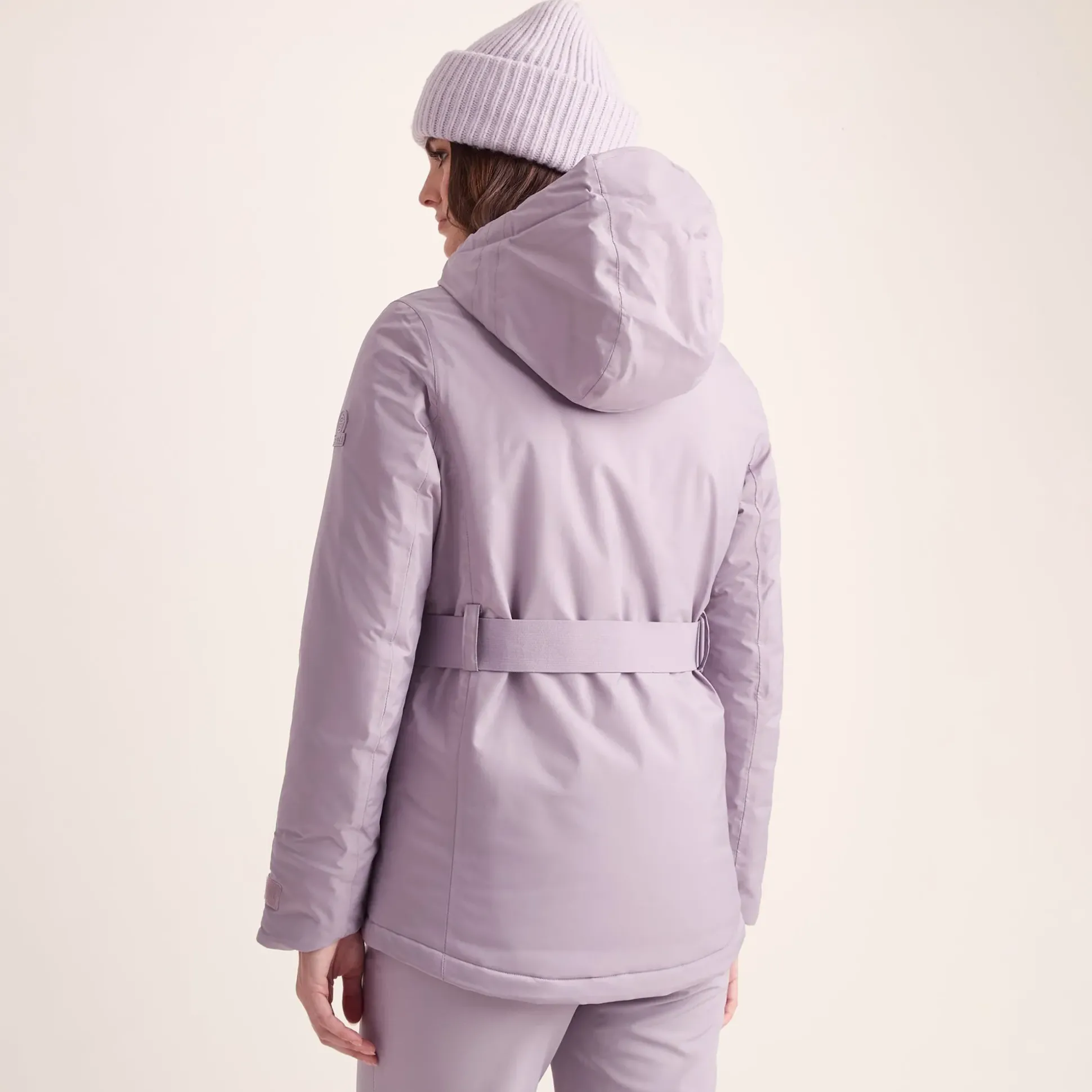 Meribel Womens Performance Waterproof Ski Jacket - Lavender Grey