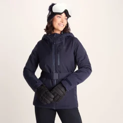Meribel Womens Performance Waterproof Ski Jacket - Oxford Blue