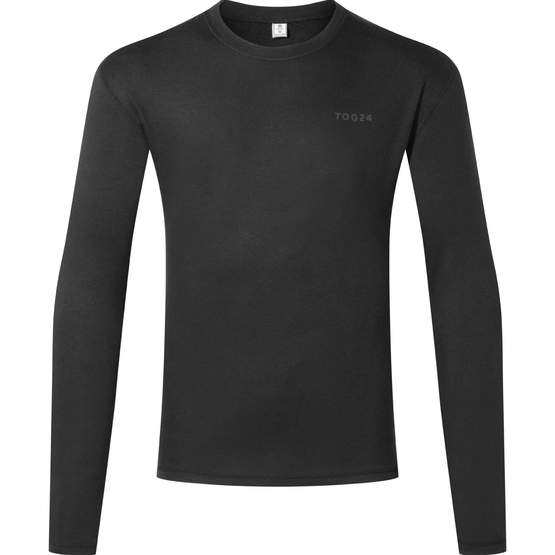 Meru Mens Cashmere Touch Base Layer Set - Black