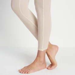 Meru Womens Cashmere Touch Base Layer Leggings - Off White