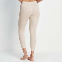 Meru Womens Cashmere Touch Base Layer Leggings - Off White
