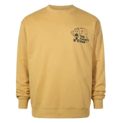 Miller Mens Relaxed Fit Supersoft Hattie Clark Sweat - Pale Amber