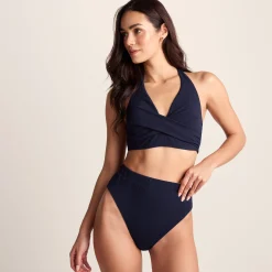 Mina Womens 2 Piece Bikini - Oxford Blue
