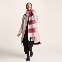 Miyara Woven Scarf - Washed Burgundy