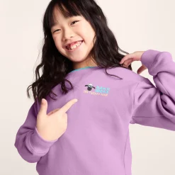 Montadale Kids Shaun the Sheep Crew Sweat - Lilac Haze
