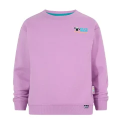 Montadale Kids Shaun the Sheep Crew Sweat - Lilac Haze