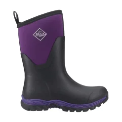 Muck Boots Arctic Sport II Mid Wellington Womens - Black/Acai