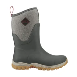 Muck Boots Arctic Sport II Mid Womens Wellington - Olive/Herringbone