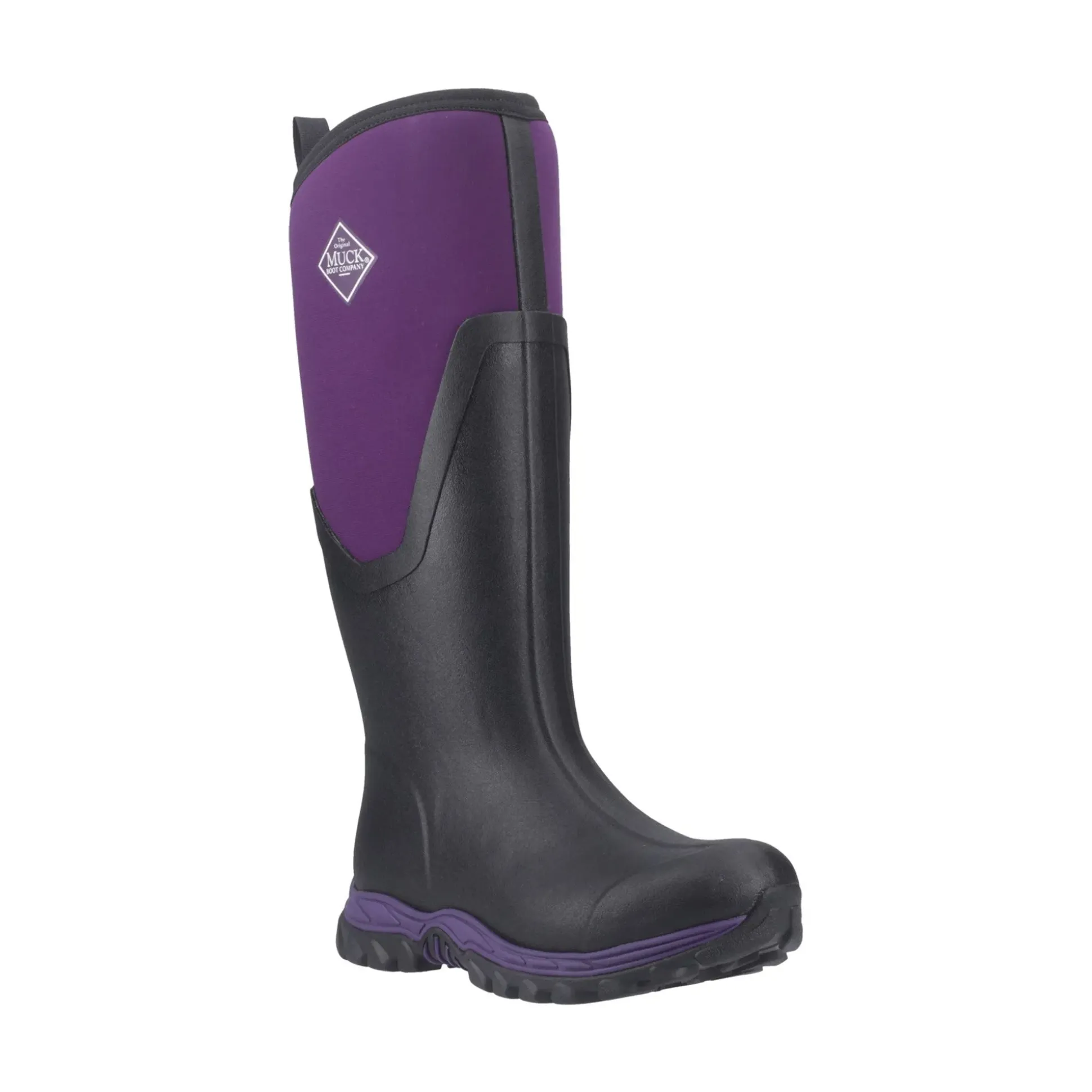 Muck Boots Arctic Sport II Tall Wellington Womens - Black/Acai