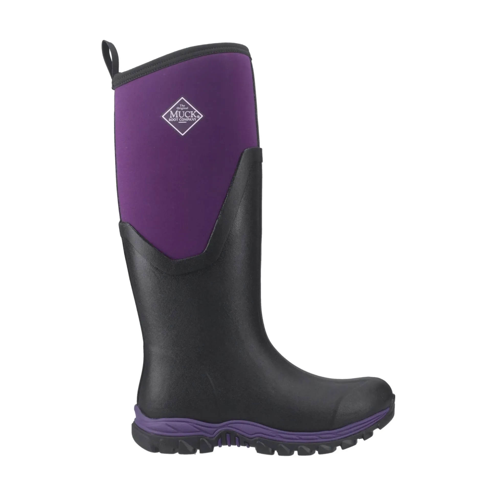 Muck Boots Arctic Sport II Tall Wellington Womens - Black/Acai