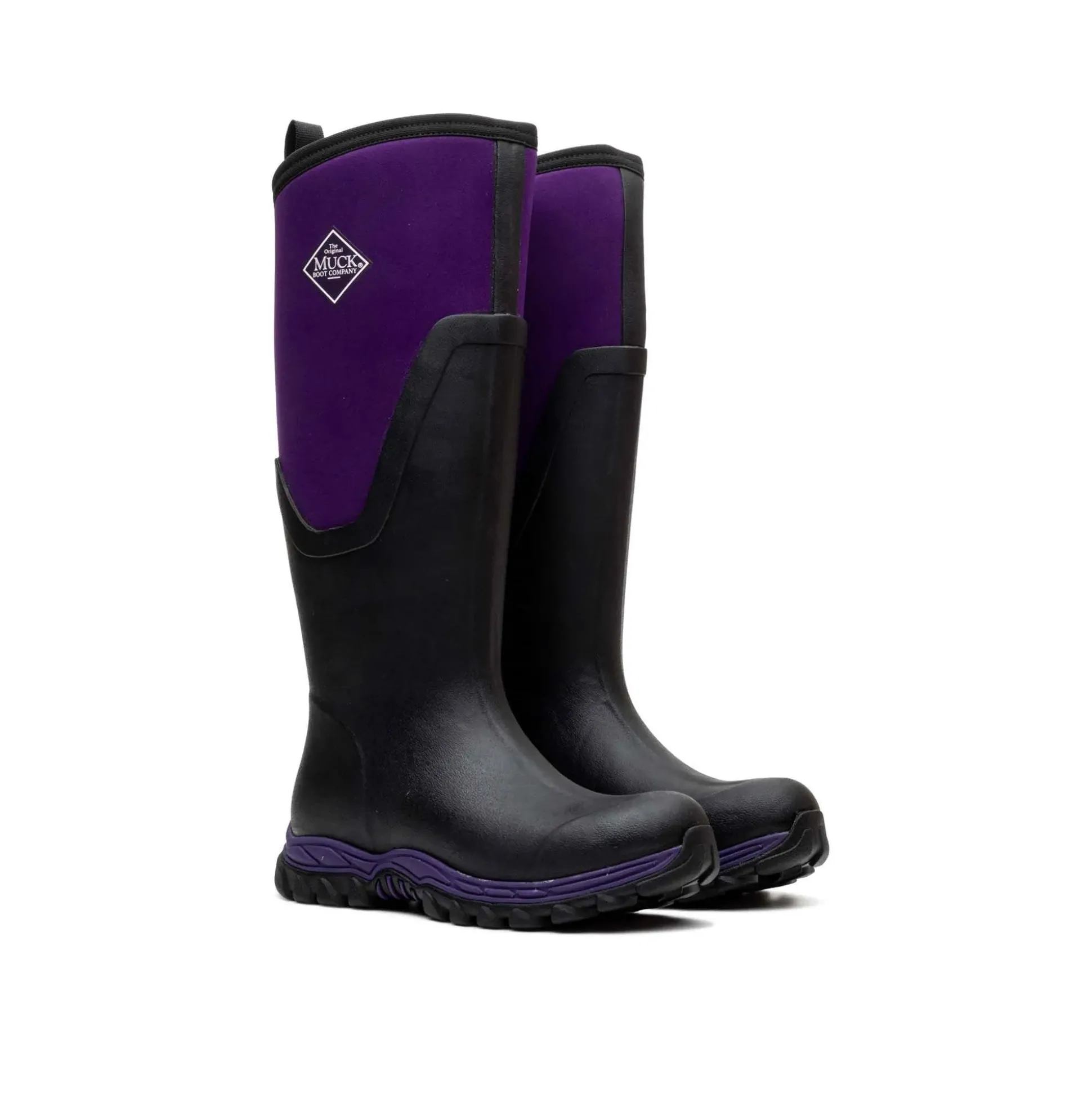 Muck Boots Arctic Sport II Tall Wellington Womens - Black/Acai