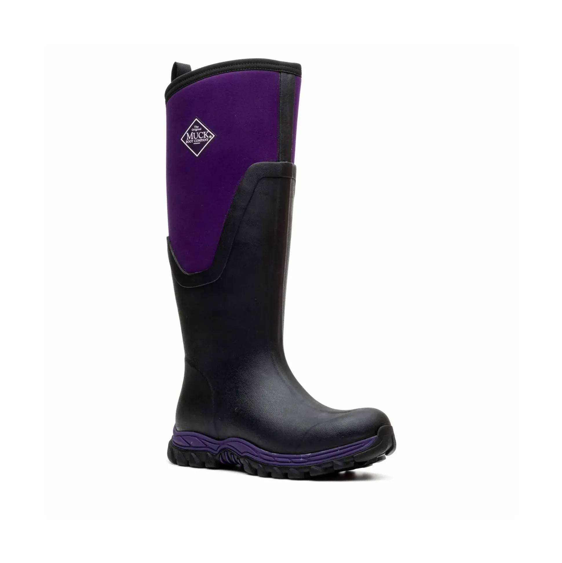 Muck Boots Arctic Sport II Tall Wellington Womens - Black/Acai