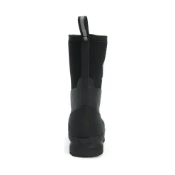 Muck Boots Chore Classic Mid Patterned Unisex Wellington - Black