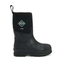 Muck Boots Chore Classic Mid Patterned Unisex Wellington - Black