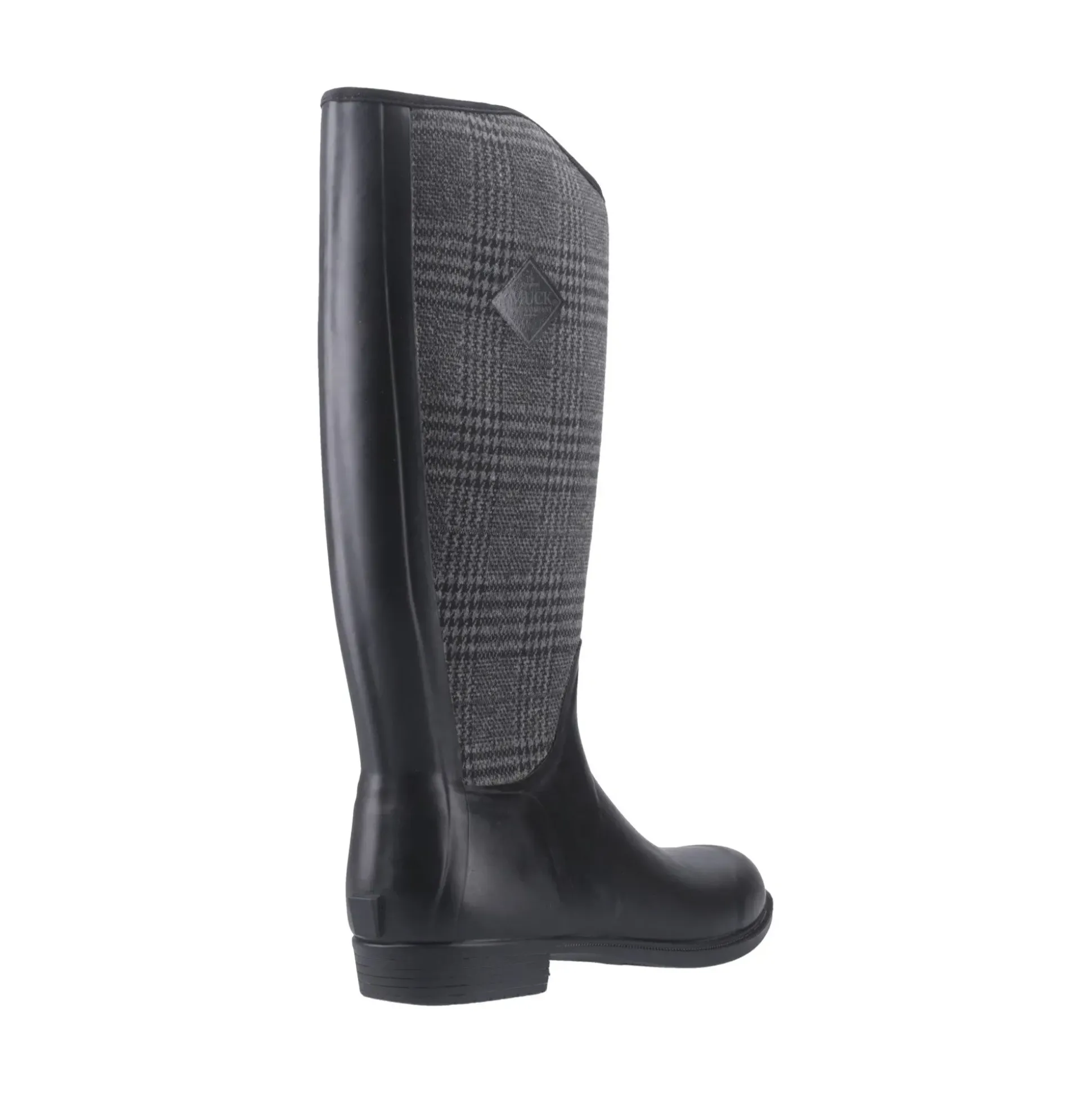 Muck Boots Derby Tall Womens - Black/Plaid