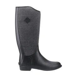 Muck Boots Derby Tall Womens - Black/Plaid