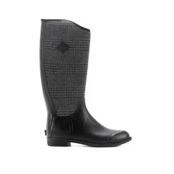 Muck Boots Derby Tall Womens - Black/Plaid
