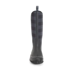 Muck Boots Hale Womens Wellington - Black/Grey Plaid