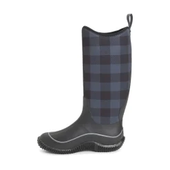 Muck Boots Hale Womens Wellington - Black/Grey Plaid