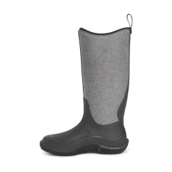 Muck Boots Hale Womens Wellington - Black/Fuzzy Herringbone