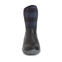 Muck Boots Muckster II Mid Womens Wellington - Black/Grey Plaid