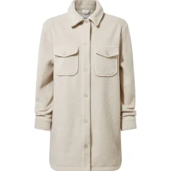 Nayla Womens Long Shacket - Warm Cloud