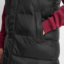 Newall Womens Long Padded Gilet - Black