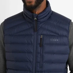 North Mens RDS Certified Down Gilet - Dark Indigo