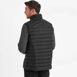 North Mens RDS Certified Down Gilet - Black