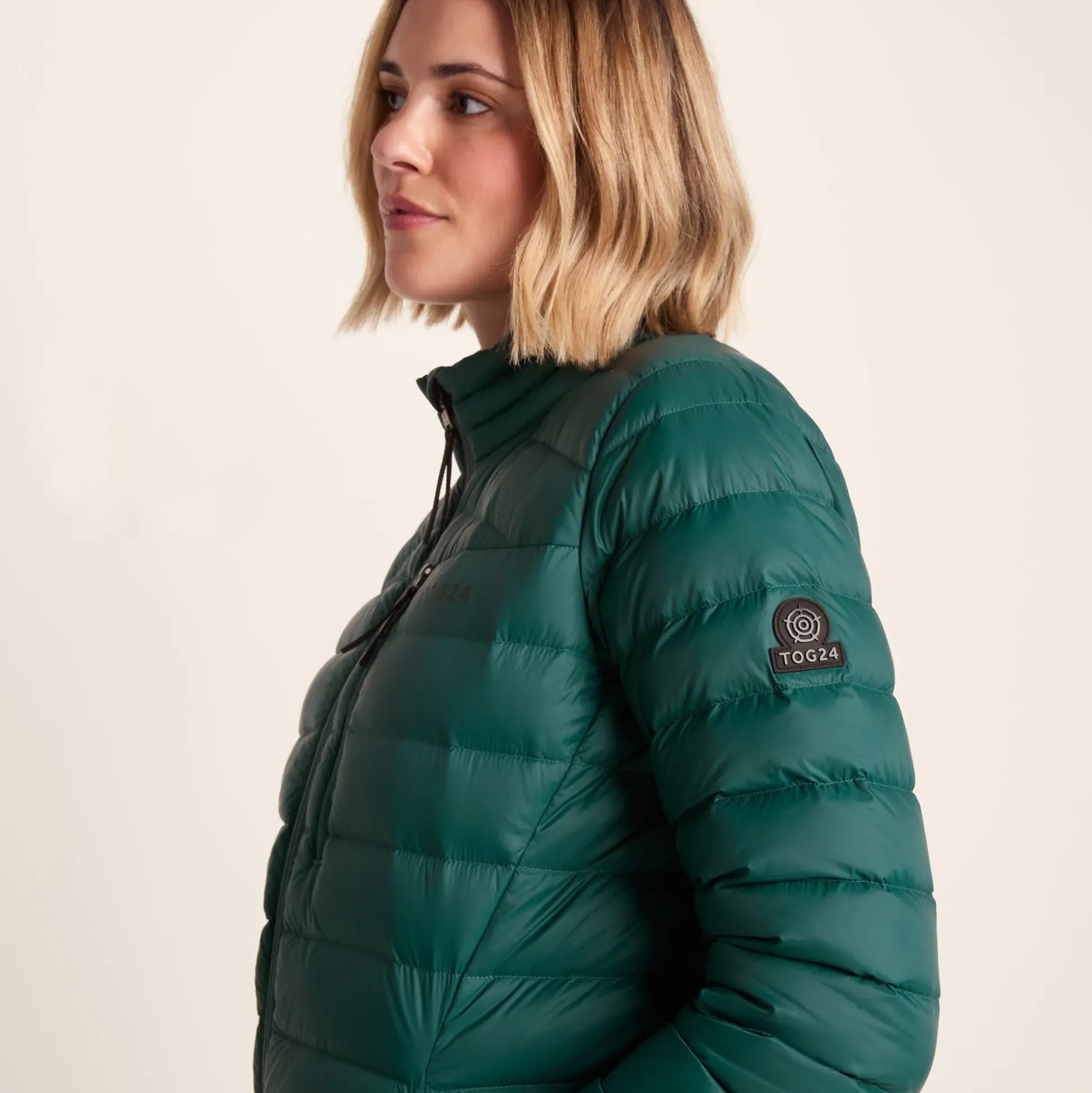 North Womens RDS Certified Down Jacket - Evergreen