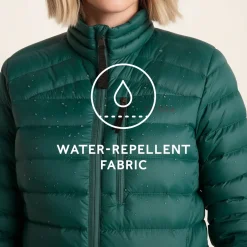 North Womens RDS Certified Down Jacket - Evergreen