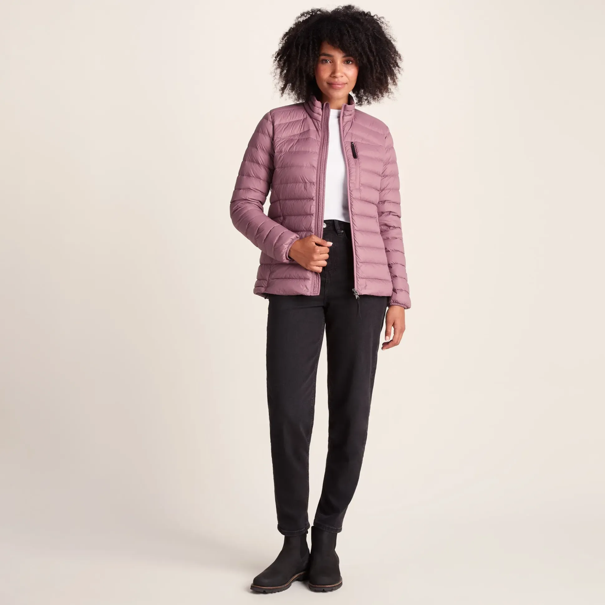 North Womens RDS Certified Down Jacket - Mauve