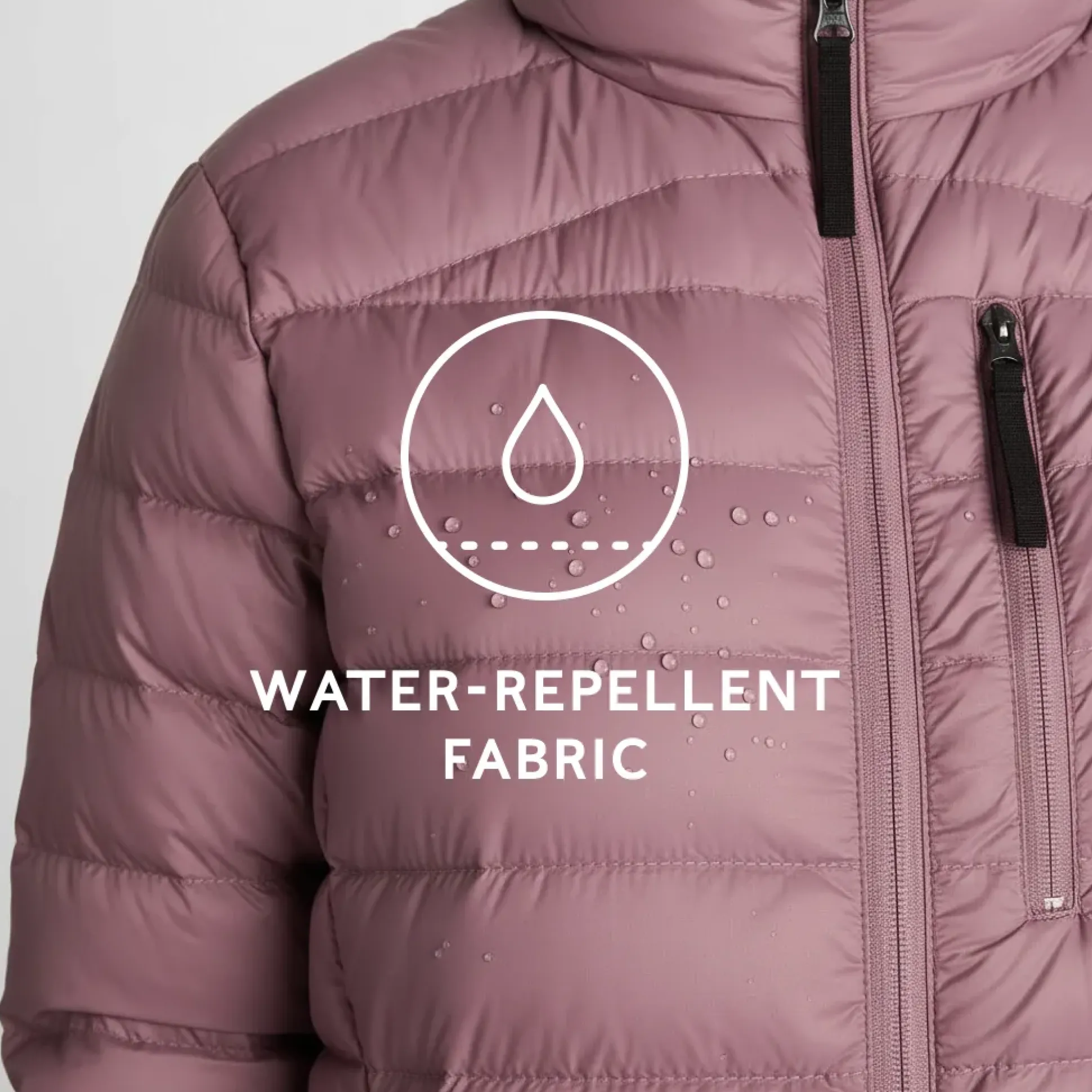 North Womens RDS Certified Down Jacket - Mauve