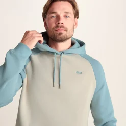 Noston Mens Supersoft Raglan Hoody - Summer Sky