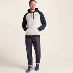 Noston Mens Supersoft Raglan Hoody - Dark Indigo