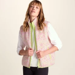 Olga Womens Thermal Sherpa Gilet - Vanilla Nep