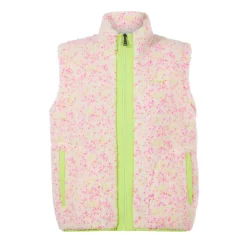 Olga Womens Thermal Sherpa Gilet - Vanilla Nep