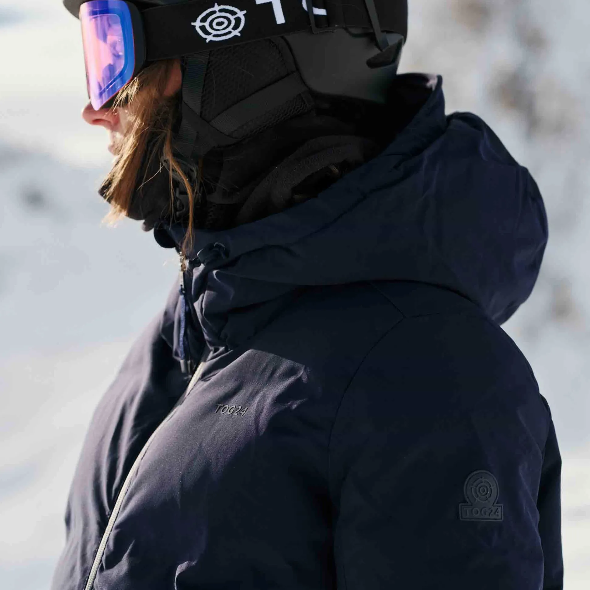 Orelle Womens Insulated Ski Jacket - Oxford Blue