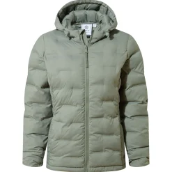Palmer Womens Shower Resistant Insulated Jacket - Faded Khaki